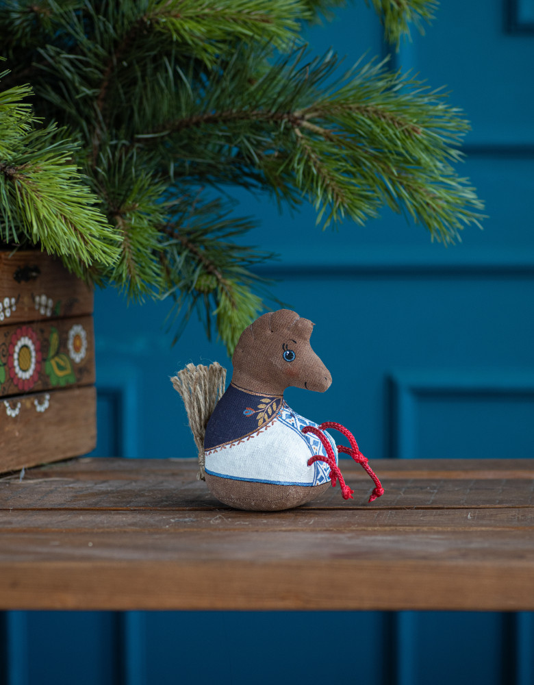 Сувенір кавовий "Лошатко Олесик"