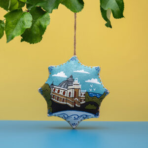 Сувенір зірка ванільна " Одеський оперний театр"