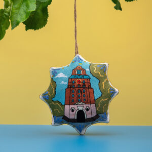 Сувенір зірка ванільна "Вінниця"