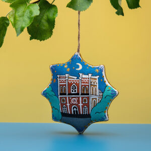 Сувенір зірка ванільна "Костел святого Антонія, Рівне"