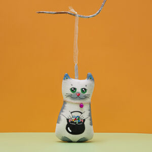 Сувенір ванільний ароматизований "Котик з казанком"