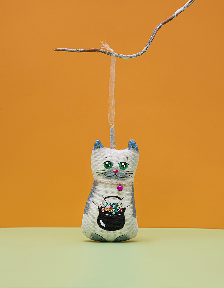 Сувенір ванільний ароматизований "Котик з казанком"