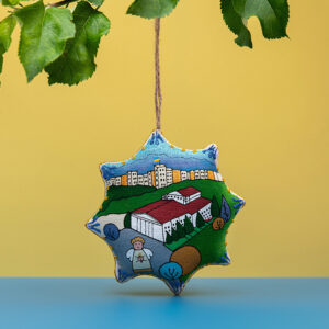 Сувенір зірка ванільна "Маріупольський Драмтеатр"