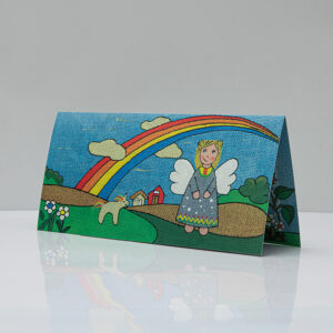 Листівка "Ой чий то кінь стоїть"