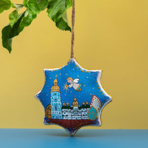 Сувенір зірка ванільна "Софія Київська"