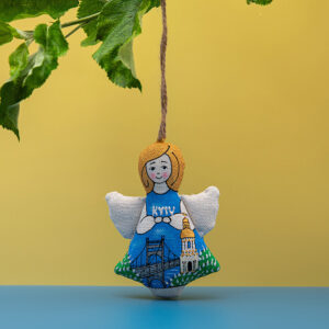 Сувенір текстильний янгол "Софія Київська"