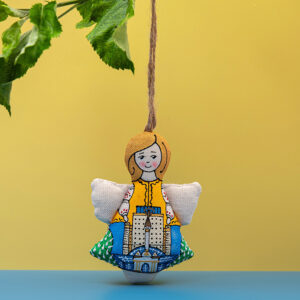 Сувенір текстильний янгол  "Майдан Незалежності"