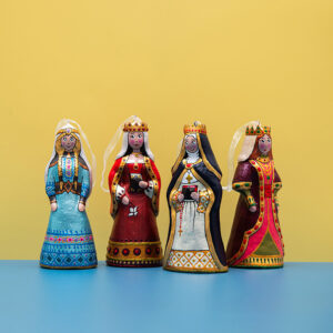 Набір скульптур "Доньки Ярослава Мудрого" в коробці ручної роботи