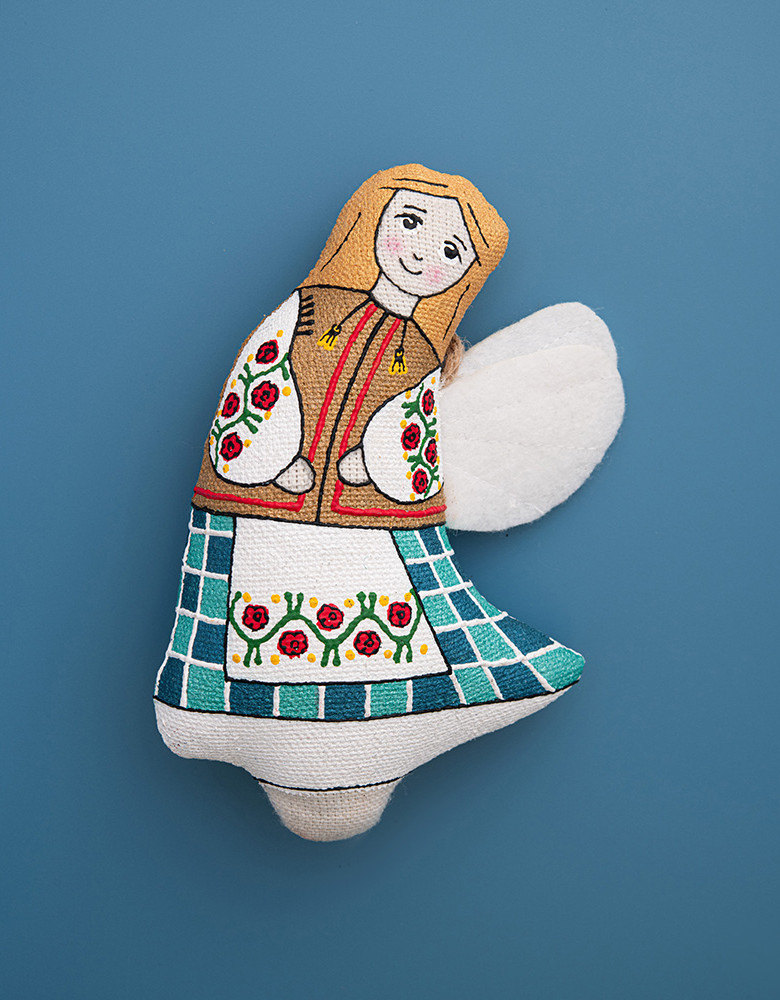 Сувенір ванільний "Янгол у вишиванці" - Зображення 7