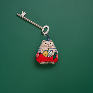 Брелок "Котик грубасик"