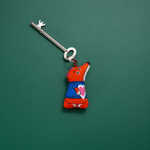 Брелок "Лисичка закохана"