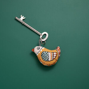 Брелок "Горобчик золотий"