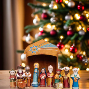 Шопка скульптурна 12 персонажів