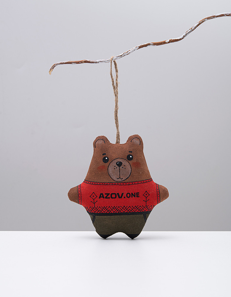 Сувенір кавовий "Ведмедик Благодійко"