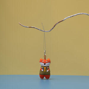 Брелок «Лисичка в однострої»