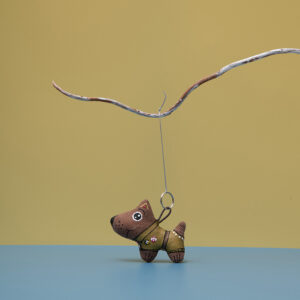 Брелок «Песик в однострої»