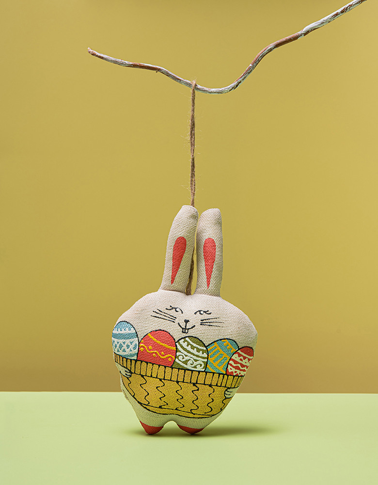 Великодній набір "Зайчик з гостинцями" - Зображення 2