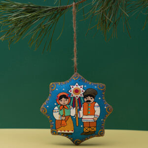 Сувенір кавовий ароматизований "Зірка різдвяна Коляда"