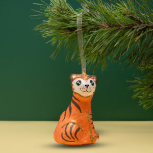 Ялинкова прикраса " Тигр " (скульптура)