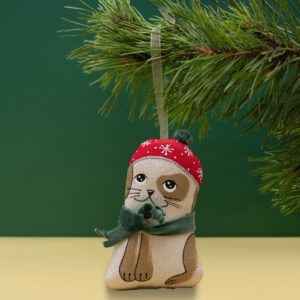 Сувенір ванільний "Песик з шарфиком"