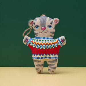 Сувенір Тигр в скандинавському сведрику