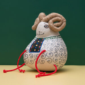 Сувенір ванільний ароматизований  "Баранець у вишиванці"