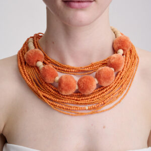 Намисто "Традиції" помаранчеве