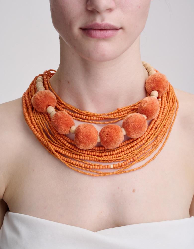 Намисто "Традиції" помаранчеве