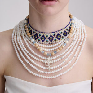 Комплект намист "Весільний"