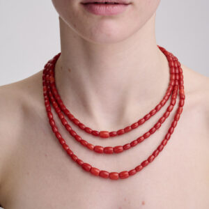 Намисто "Ніжні коралі"