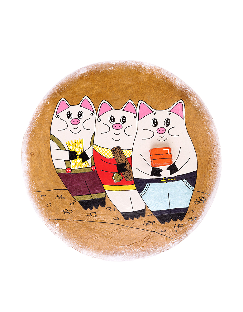 Казка в коробці ручної роботи "Три поросятка" - Зображення 16