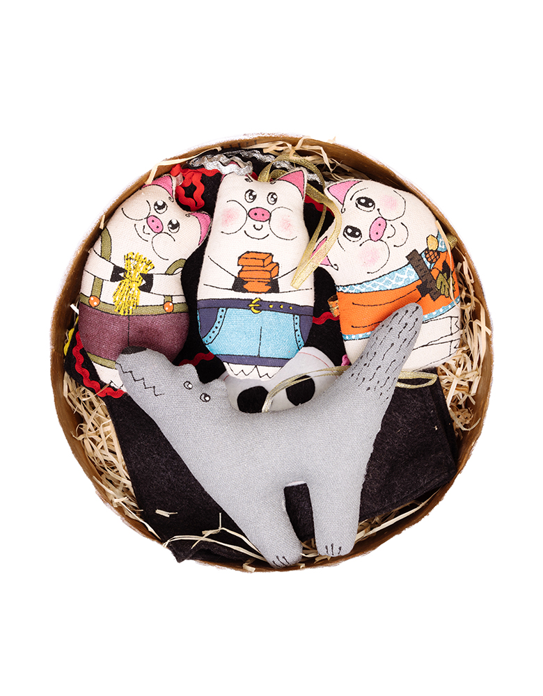 Казка в коробці ручної роботи "Три поросятка" - Зображення 17