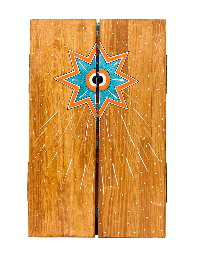 Шопка дерев'яна "Триптих" (велика) - Зображення 6