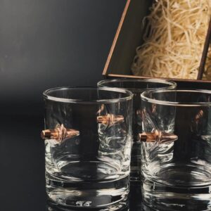 Набір з 4 склянок для віскі «Куля»