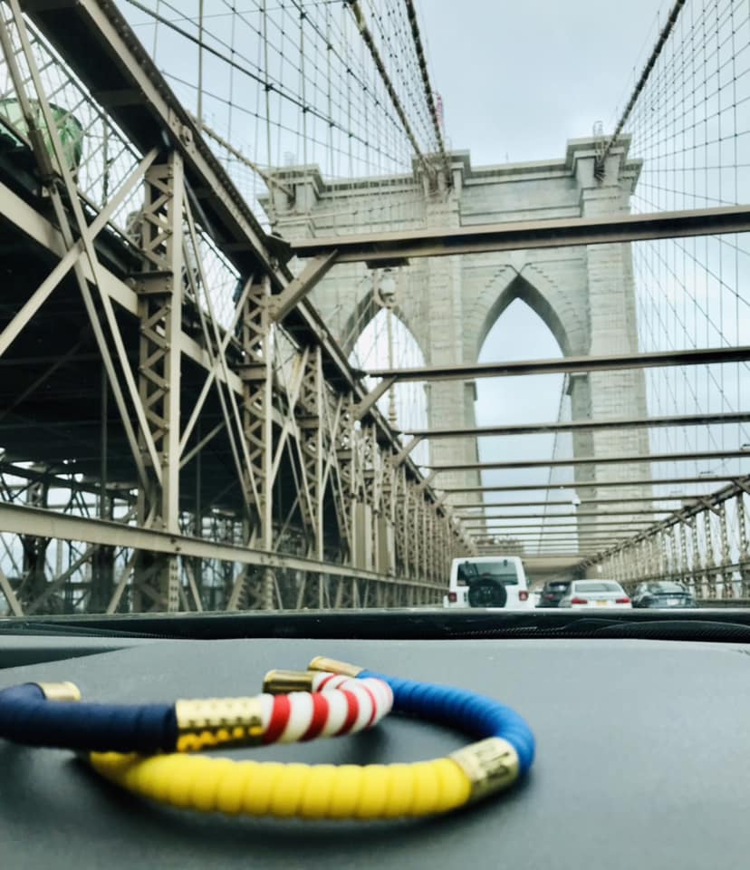 Браслет двоколірний з гравіюванням на трьох гільзах - Зображення 10