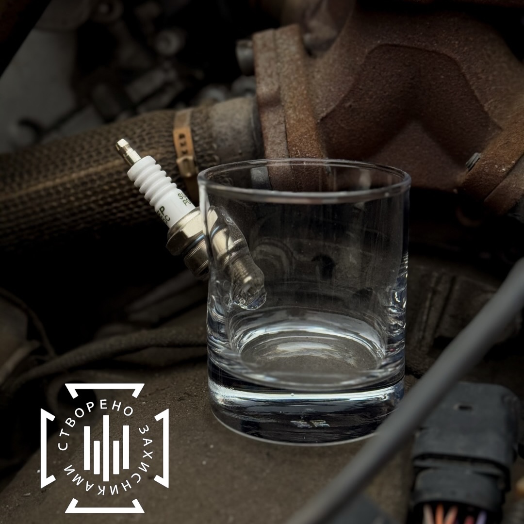 Склянка для віскі «Автомобільна свічка» - Зображення 6
