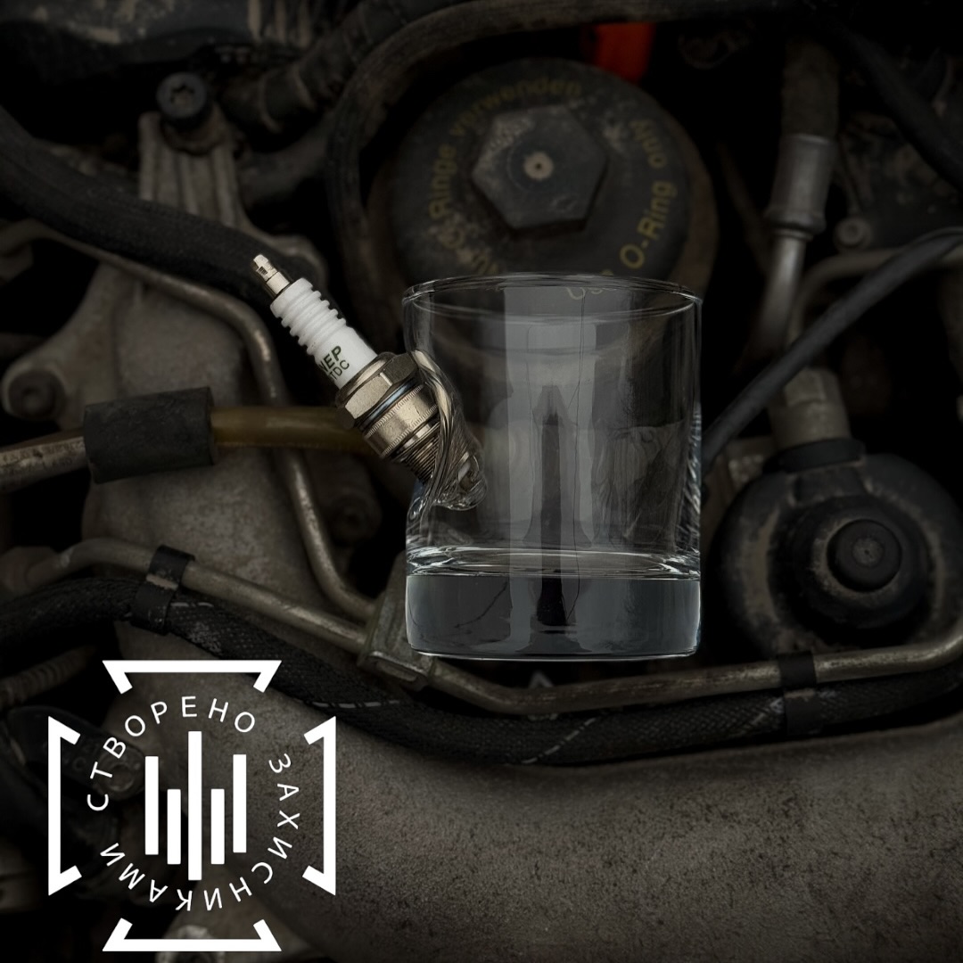 Склянка для віскі «Автомобільна свічка» - Зображення 7