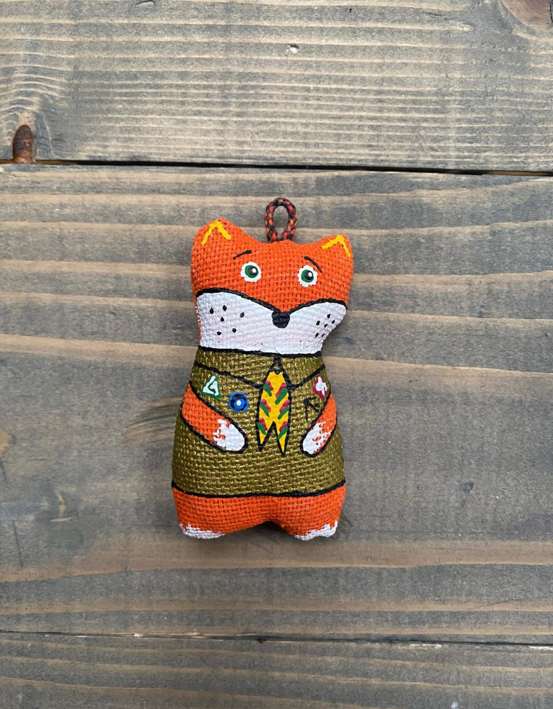 Брелок «Лисичка в однострої» - Зображення 2