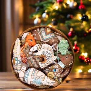 Казка в коробці ручної роботи "Рукавичка"