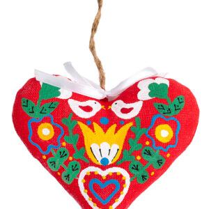 Сувенір ванільний "Серце з пташками"