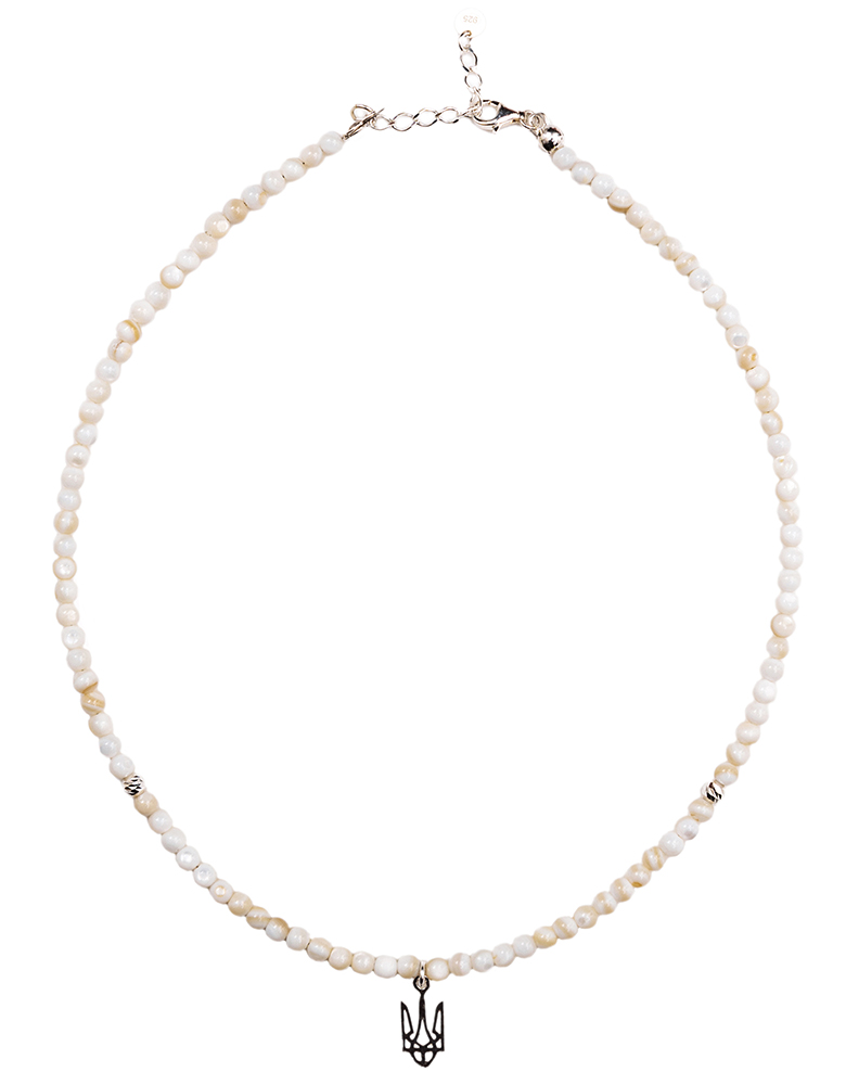 Перламутрове намисто "Тризуб" - Зображення 3