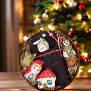 Казка в коробці ручної роботи "Червона шапочка"