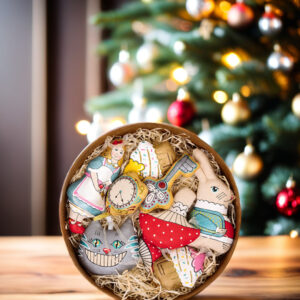 Казка в коробці ручної роботи «Аліса в країні чудес»