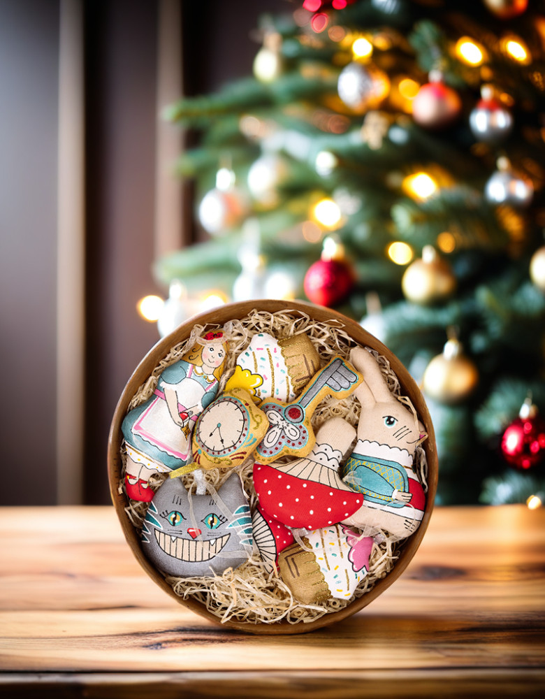 Казка в коробці ручної роботи «Аліса в країні чудес»