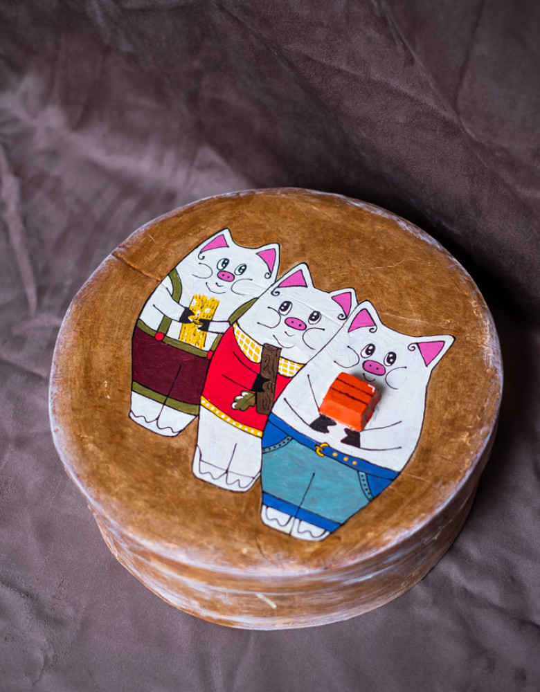 Казка в коробці ручної роботи "Три поросятка" - Зображення 6