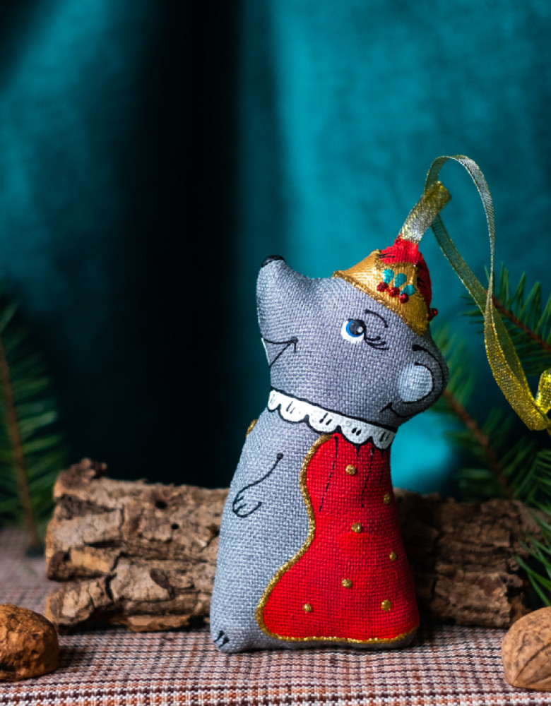 Казка в коробці ручної роботи "Лускунчик" текстильна - Зображення 5