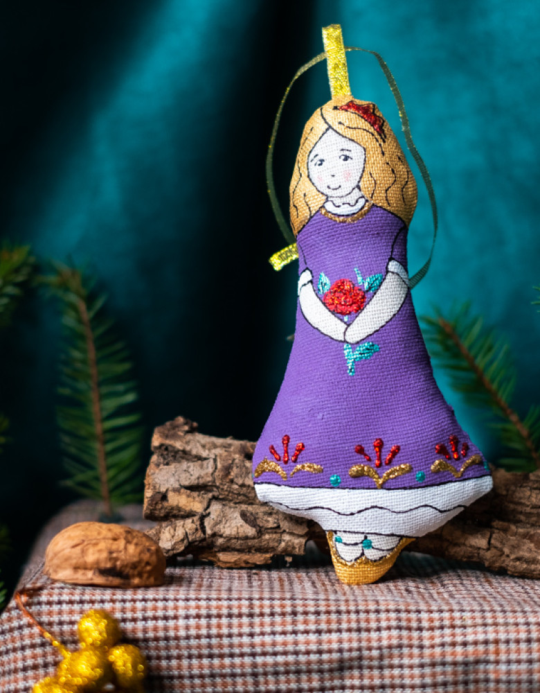 Казка в коробці ручної роботи "Лускунчик" текстильна - Зображення 10