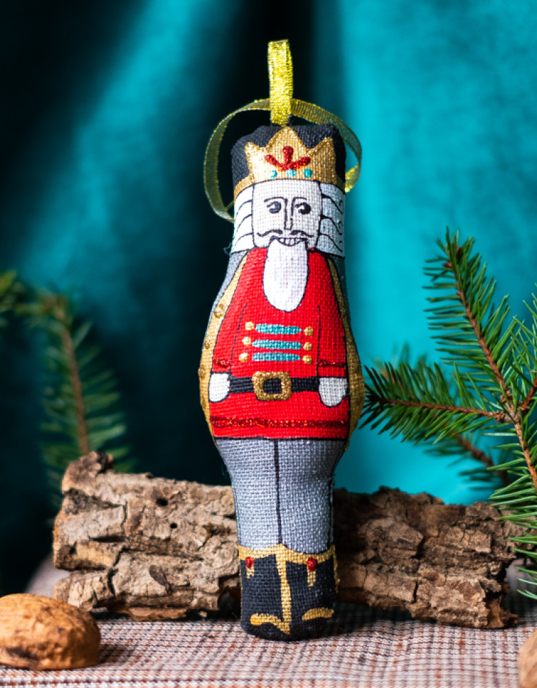 Казка в коробці ручної роботи "Лускунчик" текстильна - Зображення 6