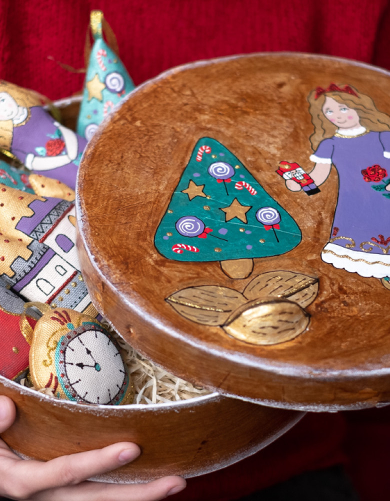 Казка в коробці ручної роботи "Лускунчик" текстильна - Зображення 2