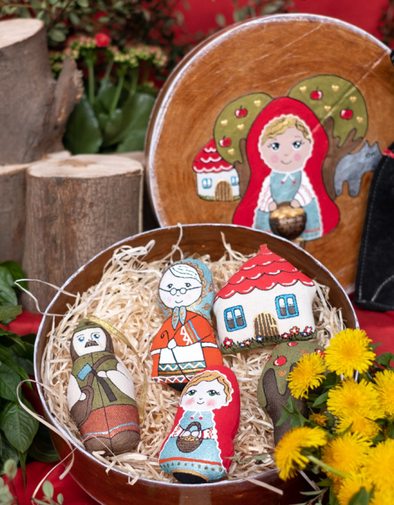 Казка в коробці ручної роботи "Червона шапочка" - Зображення 3